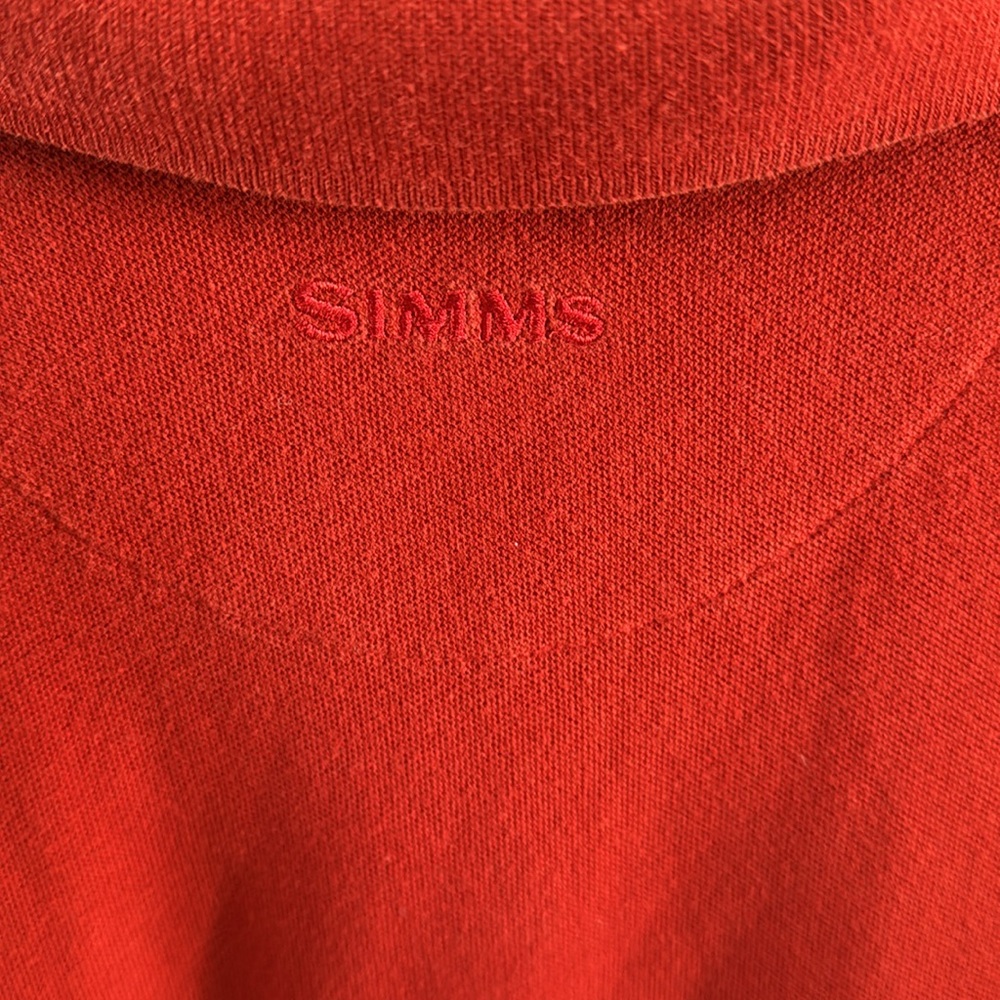 Simms Rust Polo Shirt - Picture 5 of 5